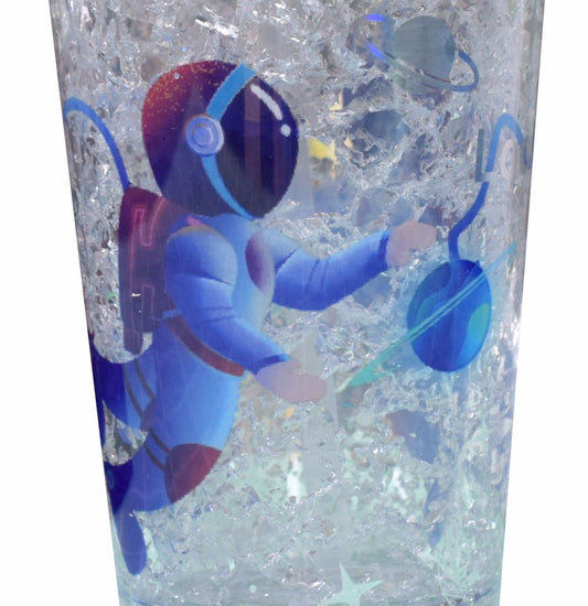 Pahar cu capac, Naimeed D5023, Astronaut- Albastru
