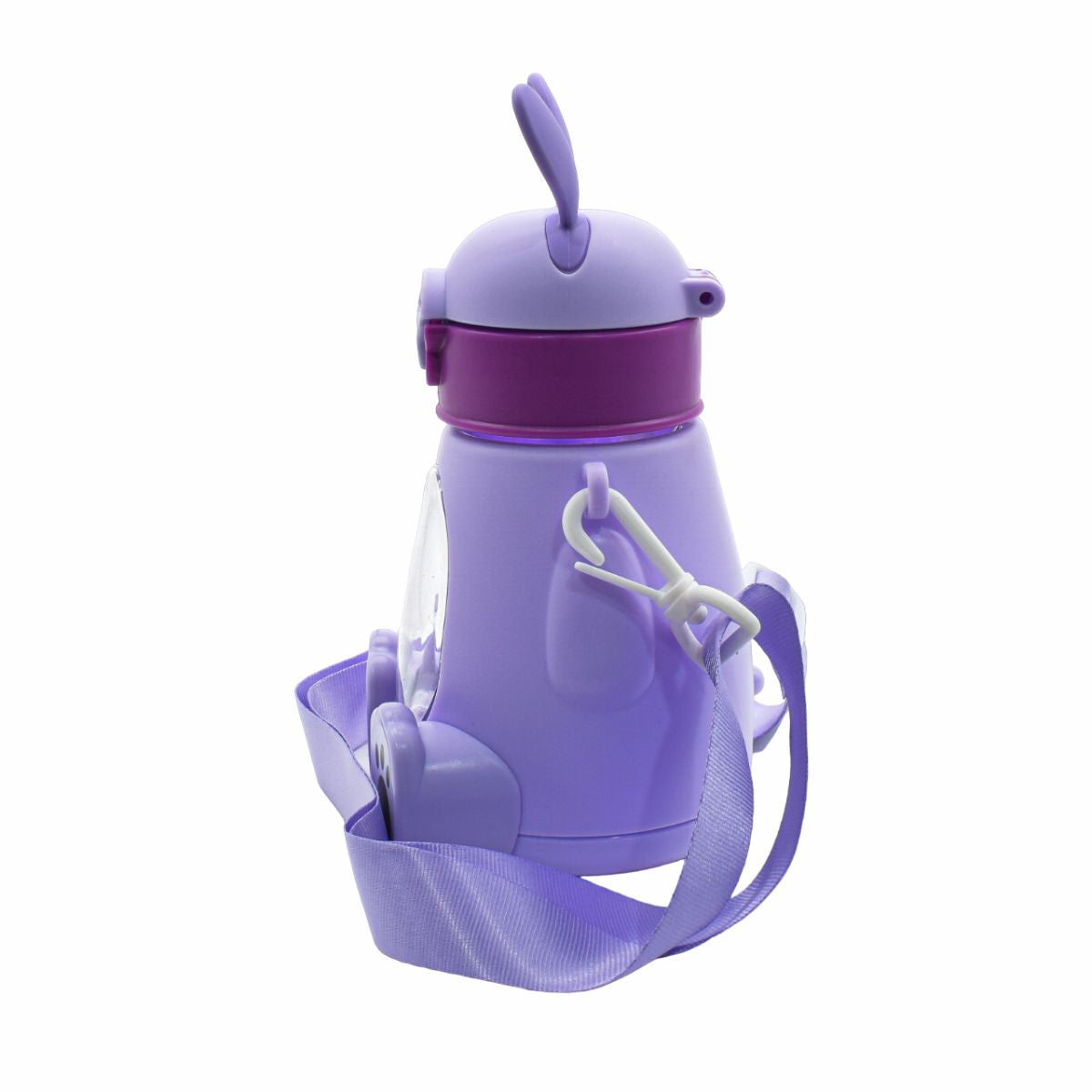 Sticla apa pentru copii, iepuras, 550 ml, Naimeed D5031, Mov