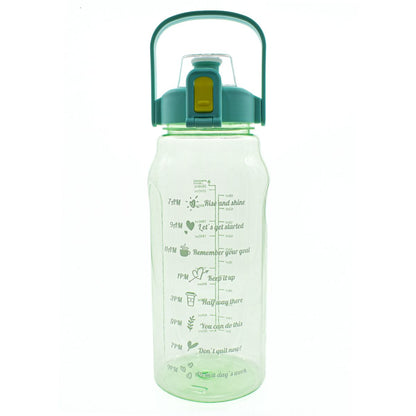 Sticla Apa Sport, Gradata, 2800 ml, Naimeed D5040, Verde