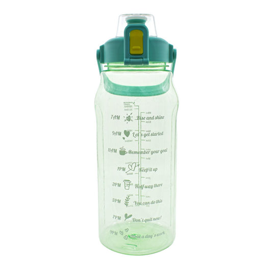 Sticla Apa Sport, Gradata, 2800 ml, Naimeed D5040, Verde