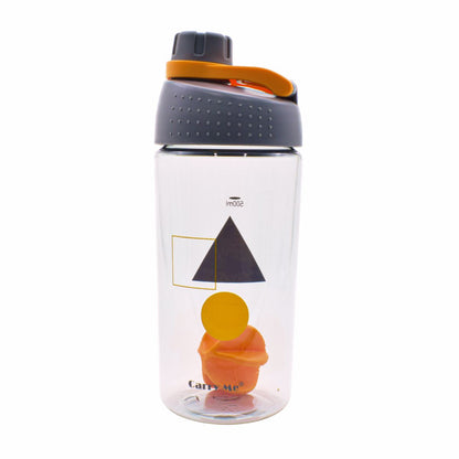 Sticla apa, gradata, 500ml, Naimeed D5045, Gri