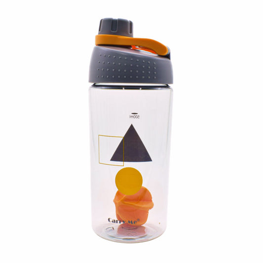 Sticla apa, gradata, 500ml, Naimeed D5045, Gri