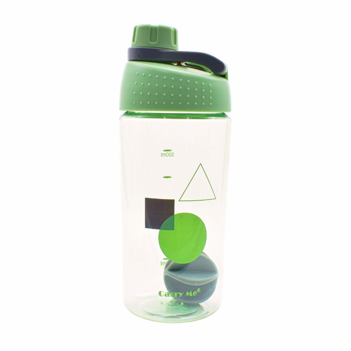 Sticla apa, gradata, 500ml, Naimeed D5045, Verde