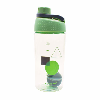 Sticla apa, gradata, 500ml, Naimeed D5045, Verde