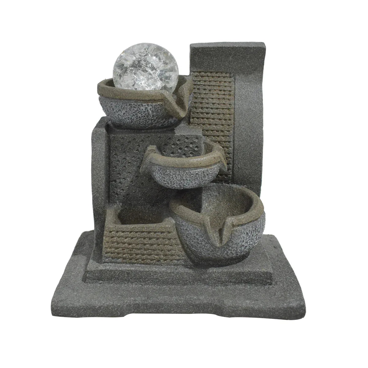 Fantana arteziana, Feng Shui, LED, pompa submersibila, Naimeed D5059, 23x18x26cm