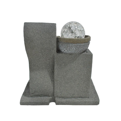 Fantana arteziana, Feng Shui, LED, pompa submersibila, Naimeed D5059, 23x18x26cm