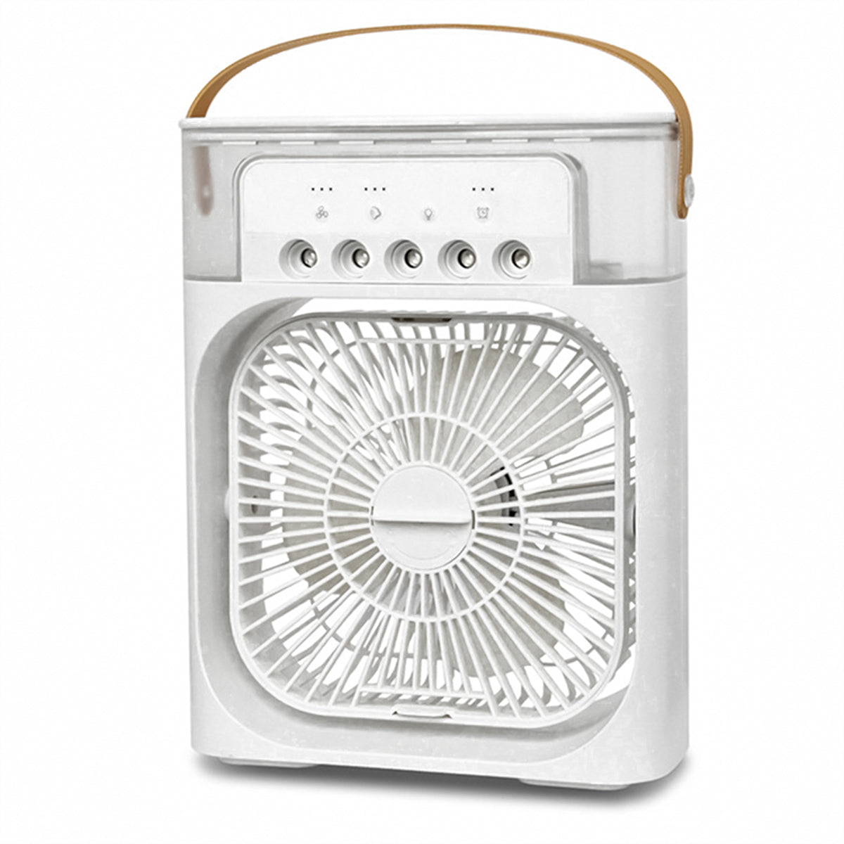 Ventilator, umidificator, Naimeed D5120, alimentare USB, Alb