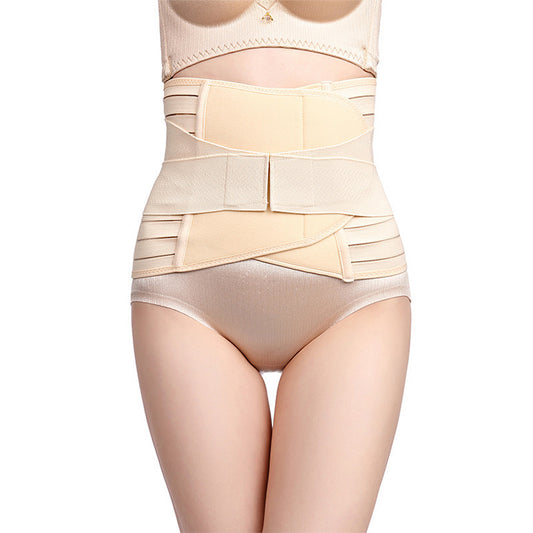 Corset, Naimeed D5124, marimea M, elegant, inchidere velcro, Bej