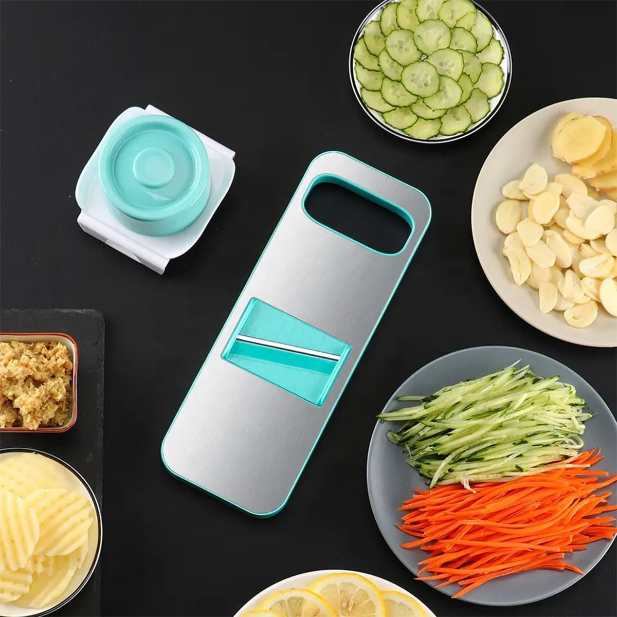 Pachet Promo : Tocator electric Sokany SK-7020 + Razatoare multifunctionala, Naimeed D5130