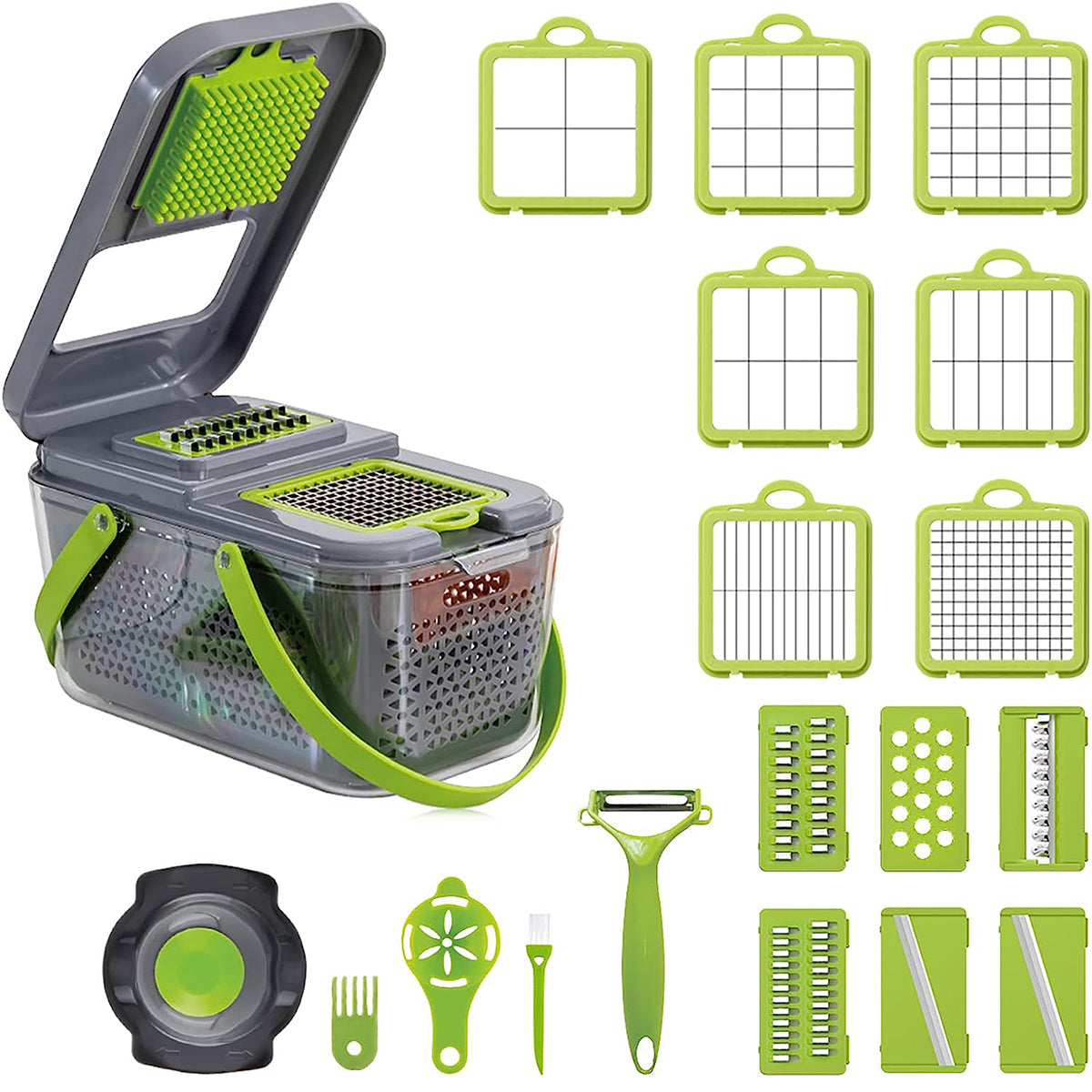 Razatoare multifunctionala, Naimeed D5174, Verde