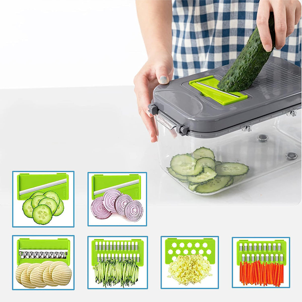 Pachet Promo : Tocator electric Sokany SK-7020 + Razatoare multifunctionala, Naimeed D5174
