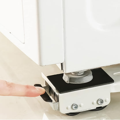 Set 2 suporti extensibil pentru transportarea electrocasnicelor mari, mobilei, Naimeed D5199, Alb