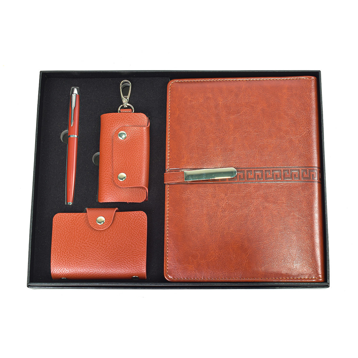 Set 4 piese, Naimeed D5238, agenda, pix, portcard, organizator chei, Maro