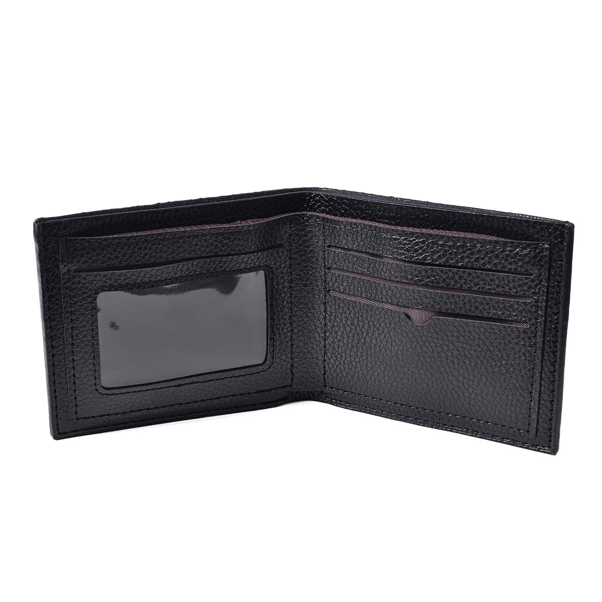 Set 3 piese, Naimeed D5241, portcard, 2x portofel, Negru