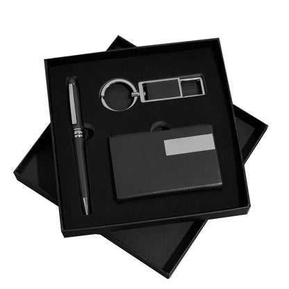 Set 3 piese, Naimeed D5250, pix, portcard, breloc, Negru