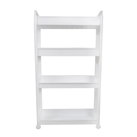 Raft multifunctional, 4 niveluri, Naimeed D5280, Alb, 56x18x93cm