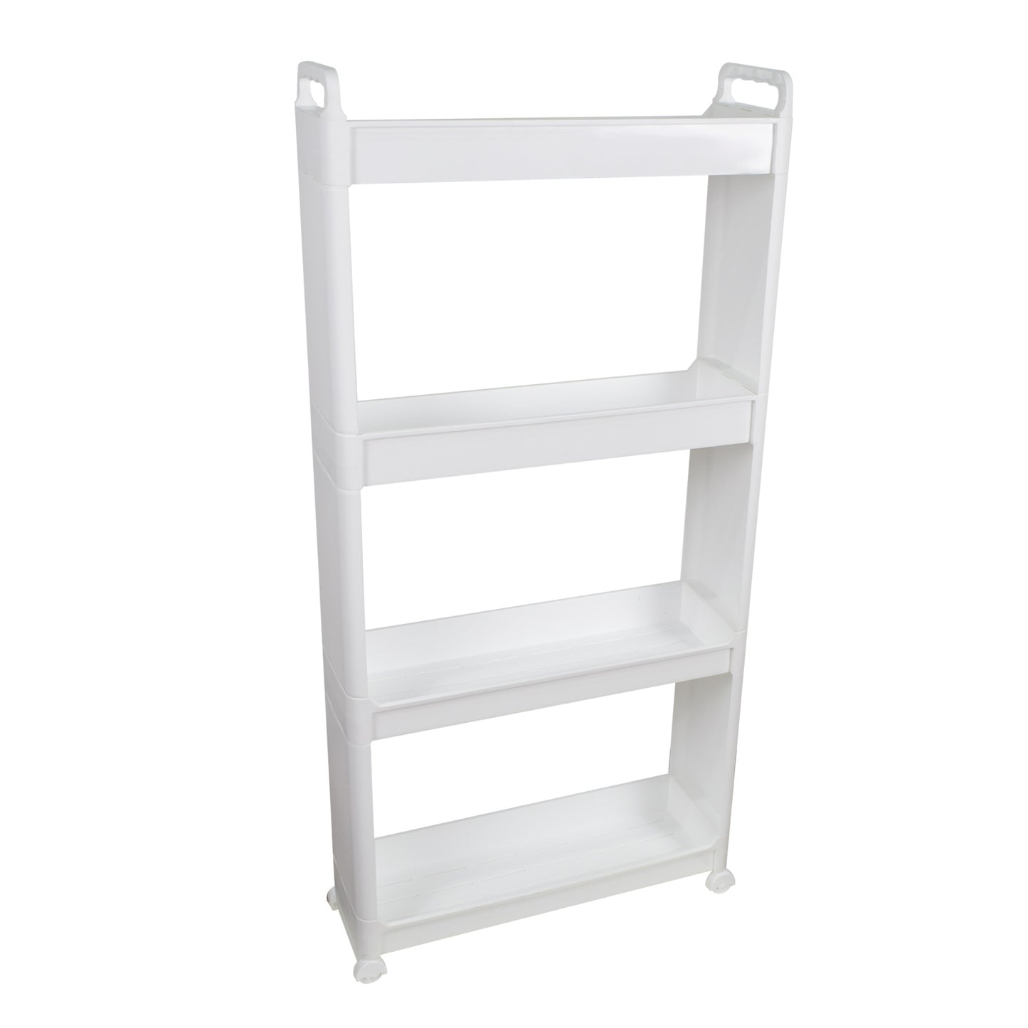 Raft multifunctional, 4 niveluri, Naimeed D5281, Alb, 56x18x115cm