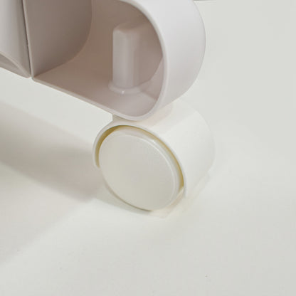 Raft multifunctional, 4 niveluri, Naimeed D5284, Alb, 43x24x115cm