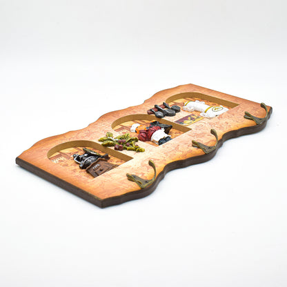 Cuier decorativ D53, 34x19 cm, m2