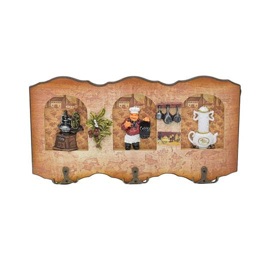 Cuier decorativ D53, 34x19 cm, m2