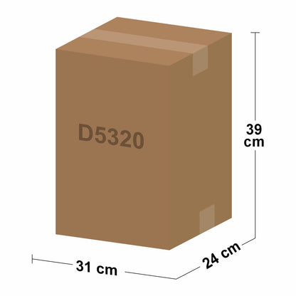 Organizator cosmetice, capac transparent, Naimeed D5320, 18x27x31cm, Roz