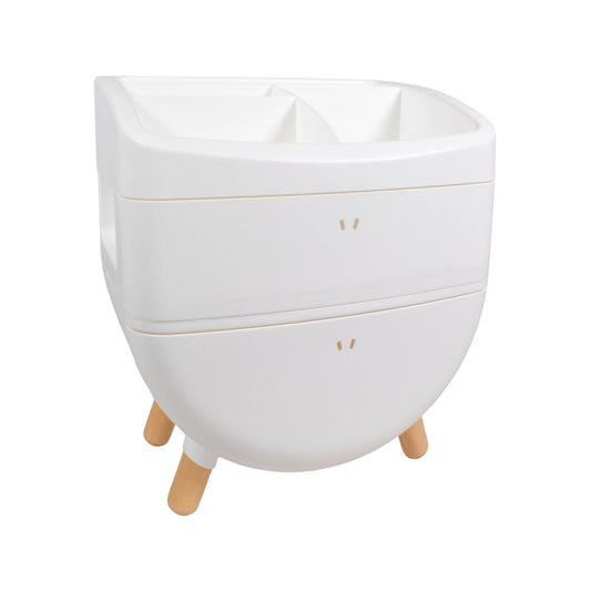 Organizator cosmetice, Naimeed D5321, 22x25x30cm, Alb