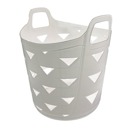 Cos de rufe, material flexibil, Naimeed D5327, 35L, Alb