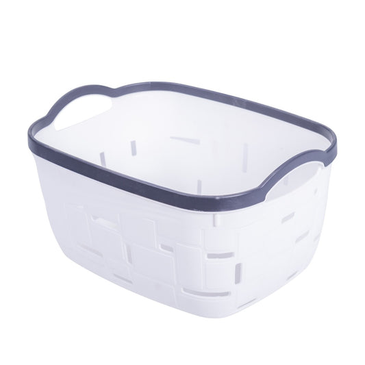 Cos depozitare, Naimeed D5341, plastic, 34x27x20 cm, Alb
