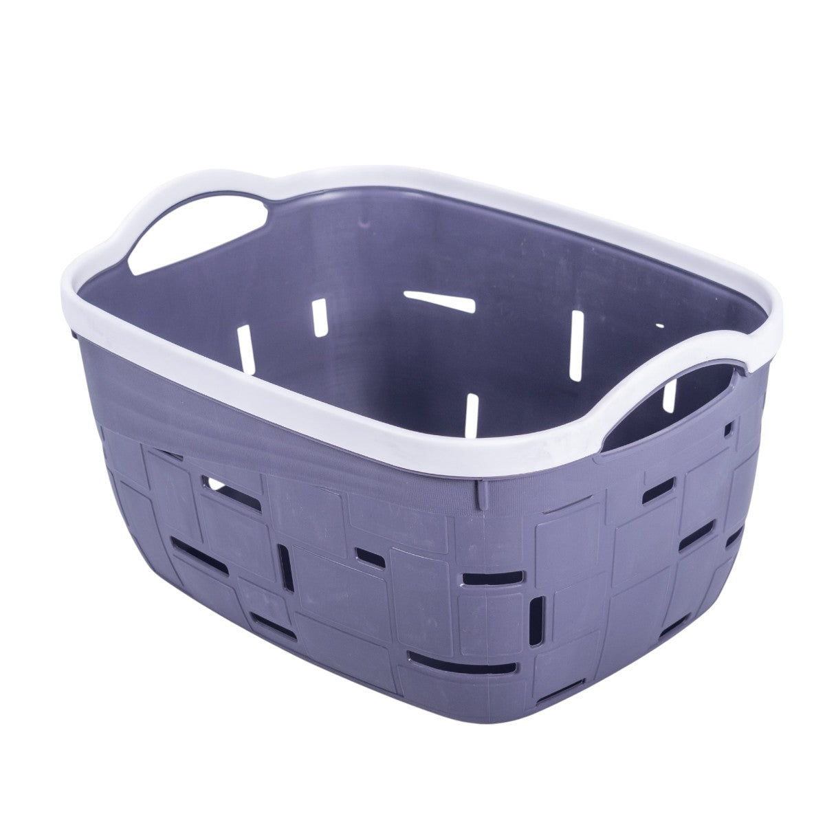 Cos depozitare, Naimeed D5341, plastic, 34x27x20 cm, Gri inchis