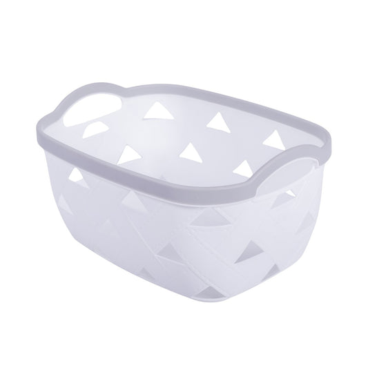 Cos depozitare, Naimeed D5343, plastic, 26x19x14 cm, Alb