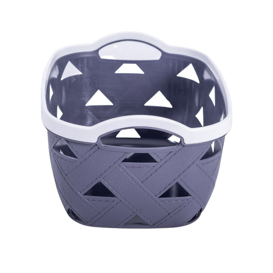 Cos depozitare, Naimeed D5343, plastic, 26x19x14 cm, Gri inchis