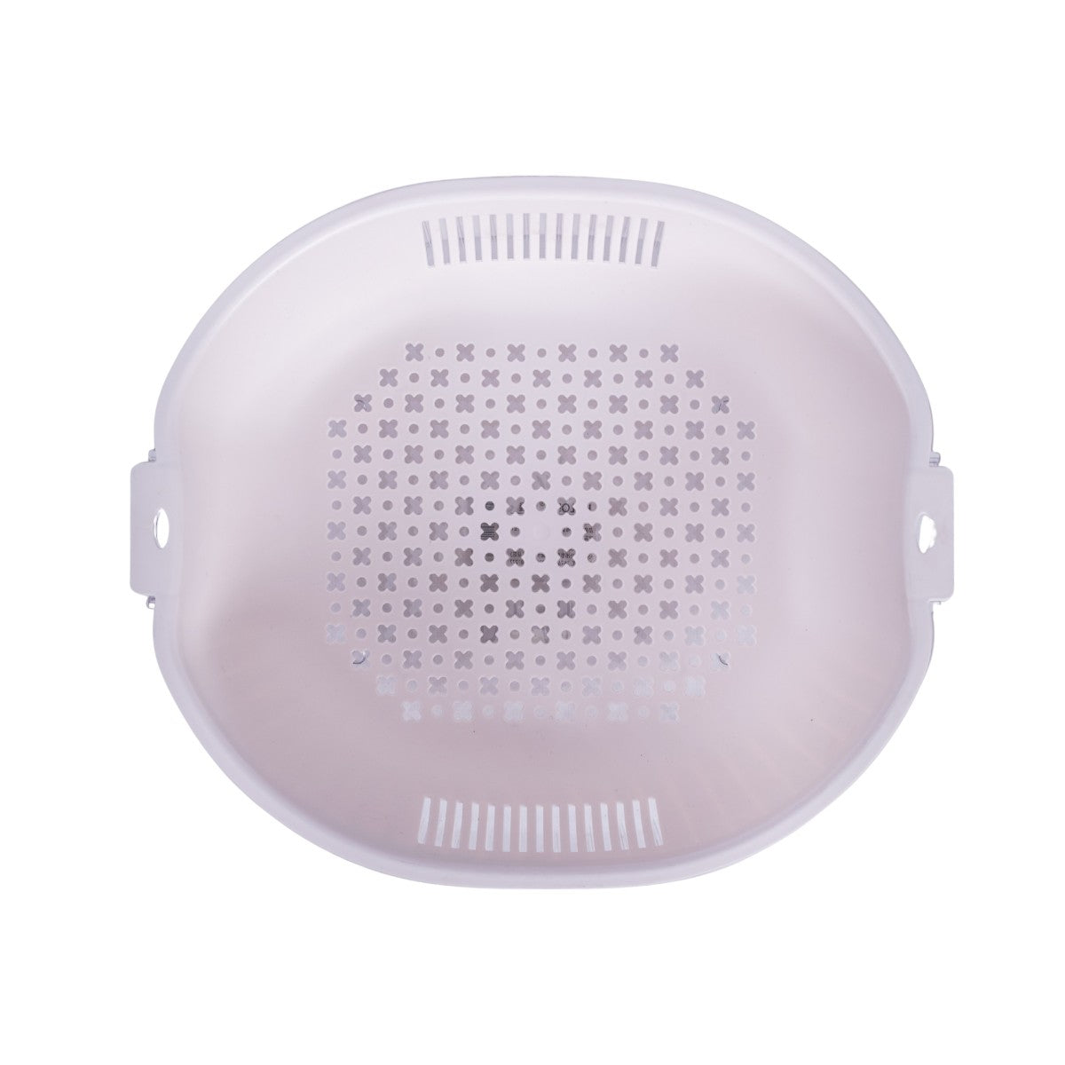 Set strecuratoare cu bol detasabil, Naimeed D5348, plastic, 31x27X12cm, Alb