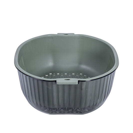 Set strecuratoare cu bol detasabil, Naimeed D5348, plastic, 31x27X12cm, Verde