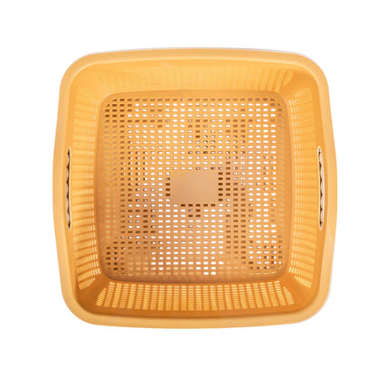 Set strecuratoare cu bol detasabil, Naimeed D5349, plastic, 27x26X13cm, Galben