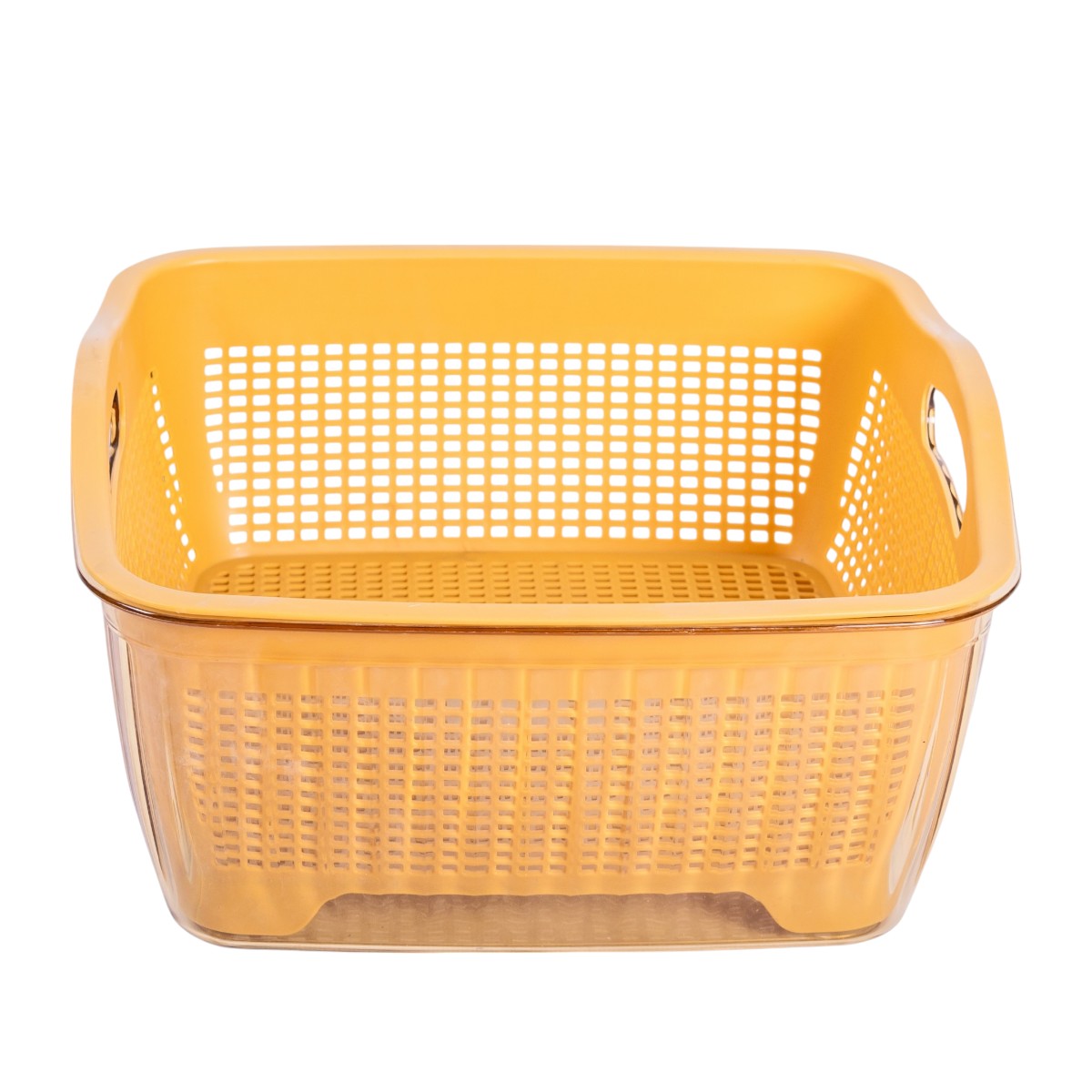 Set strecuratoare cu bol detasabil, Naimeed D5349, plastic, 27x26X13cm, Galben