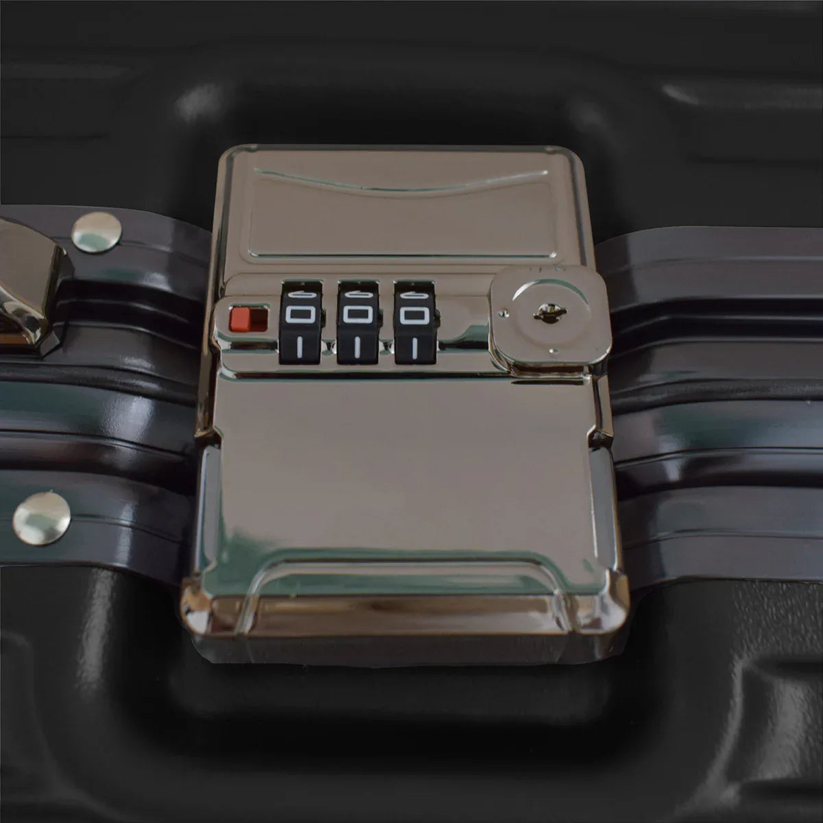 Troler, cabina avion, Naimeed D5396S, Premium Voyage, 4 roti duble 360 grade, ABS, inchidere cifru, Negru, 34x23x55cm - 221.ro