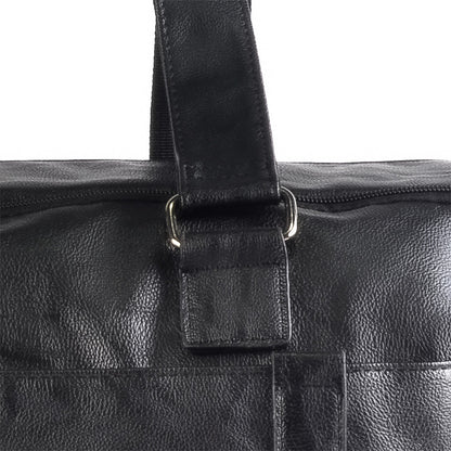 Geanta voiaj, pentru avion, piele ecologica, Naimeed D5405, Companion, Negru, 50x18x28cm