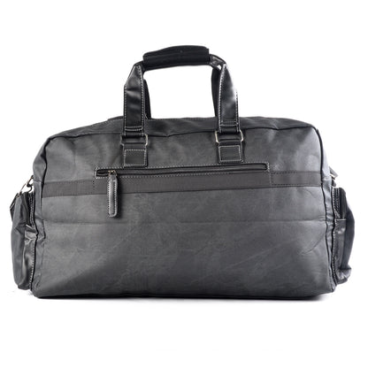 Geanta voiaj, pentru avion, piele ecologica, Naimeed D5407, Companion, Gri, 48x17x27cm