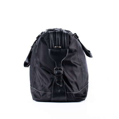 Geanta voiaj, pentru avion, Naimeed D5410, Oxford, Negru, 50x18x28cm