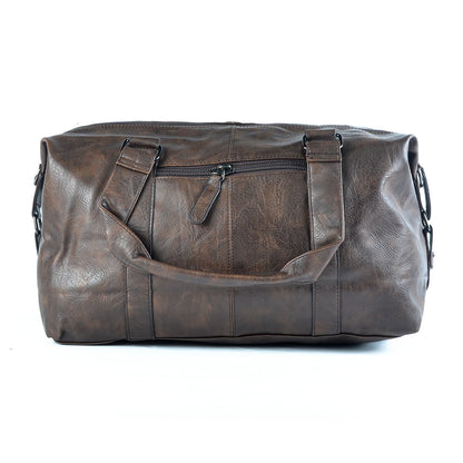 Geanta voiaj, pentru avion, piele ecologica, Naimeed D5413, Companion, Maro inchis, 50x16x30cm