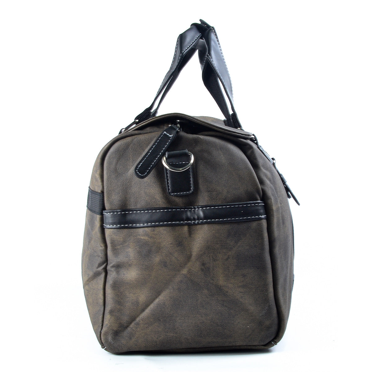 Geanta voiaj, pentru avion, piele ecologica, Naimeed D5414, Companion, Verde militar, 50x20x30cm