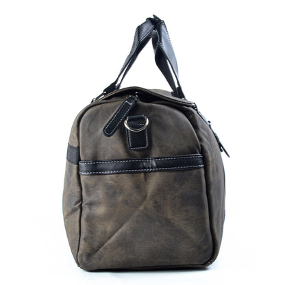 Geanta voiaj, pentru avion, piele ecologica, Naimeed D5414, Companion, Verde militar, 50x20x30cm
