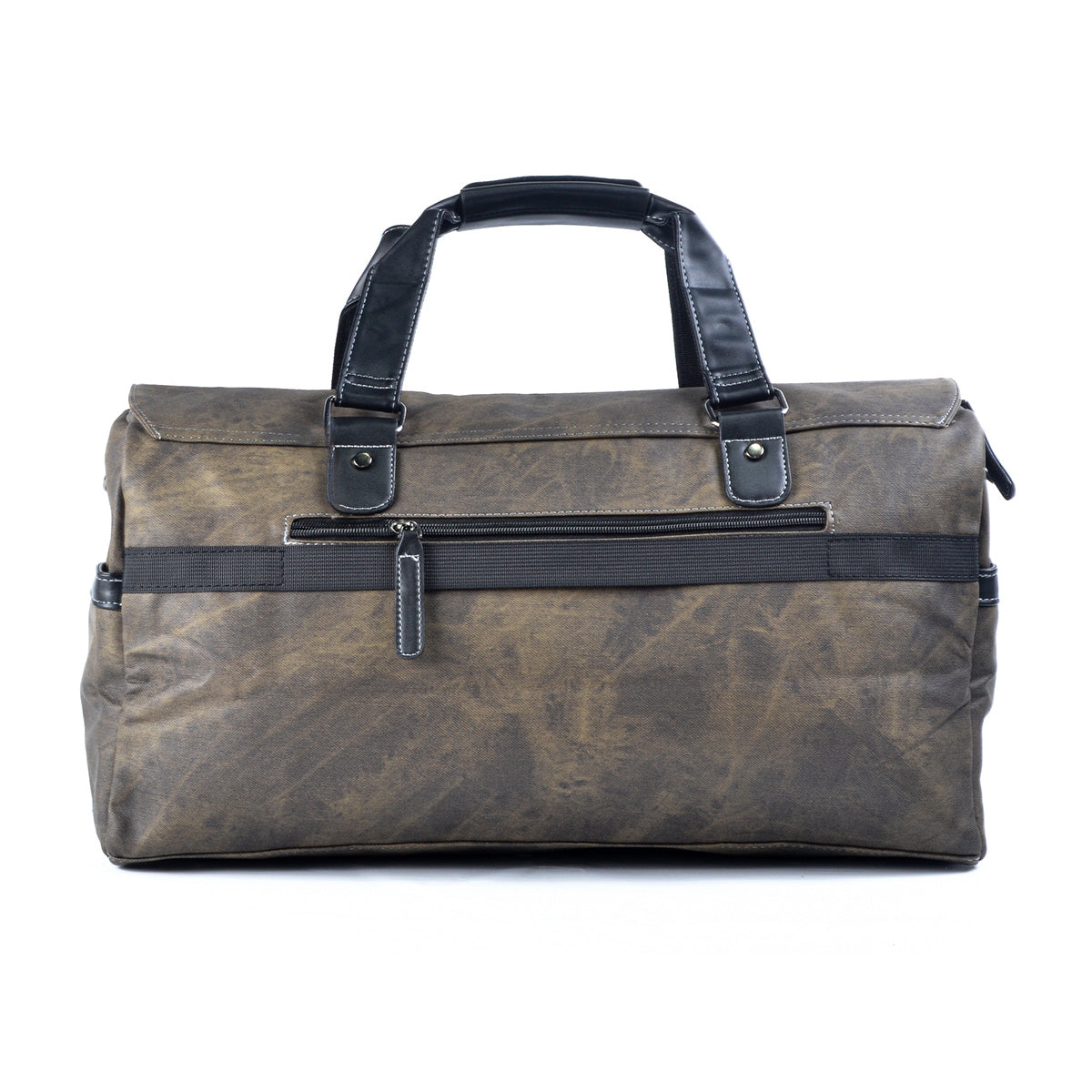 Geanta voiaj, pentru avion, piele ecologica, Naimeed D5414, Companion, Verde militar, 50x20x30cm