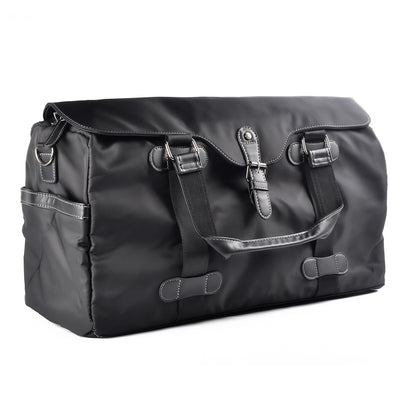 Geanta voiaj, pentru avion, Naimeed D5418, Oxford, Negru, 47x20x30cm