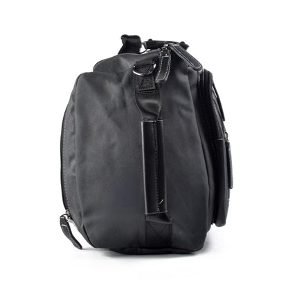 Geanta voiaj, pentru avion, piele ecologica, Naimeed D5420, Companion, Negru, 45x15x30cm