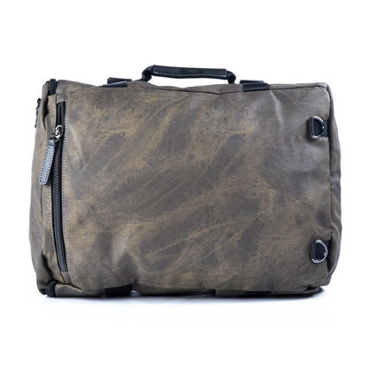 Geanta voiaj, pentru avion, piele ecologica, Naimeed D5421, Companion, Verde militar, 45x15x30cm