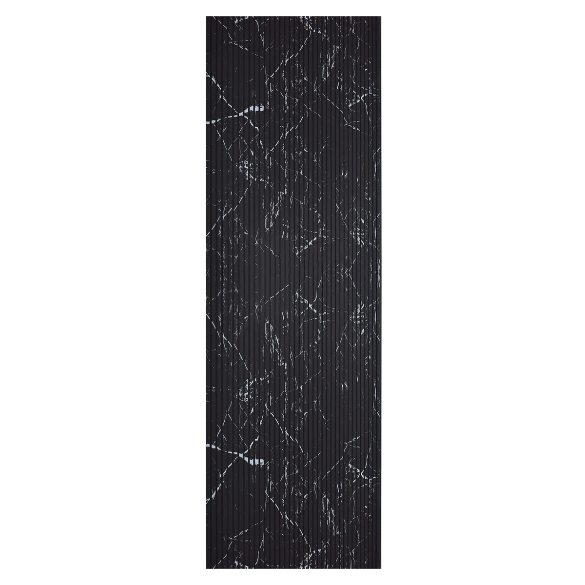 Set 5 panouri decorative, riflaj, polimer rigid, Naimeed D5461, 270x30x0.5cm, Negru