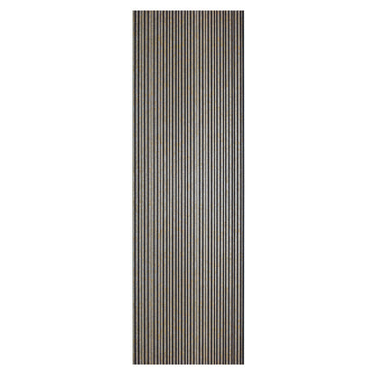 Set 2 panouri decorative, riflaj, polimer rigid, Naimeed D5463, 270x30x0.5cm, Crem