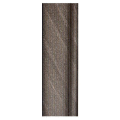 Set 2 panouri decorative, riflaj, polimer rigid, Naimeed D5465, 270x30x0.5cm, Maro