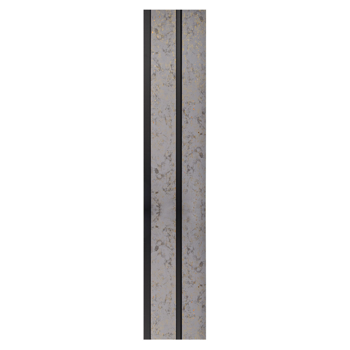 Set 2 panouri decorative, riflaj, polimer rigid, Naimeed D5487, 270x12x1cm, Crem